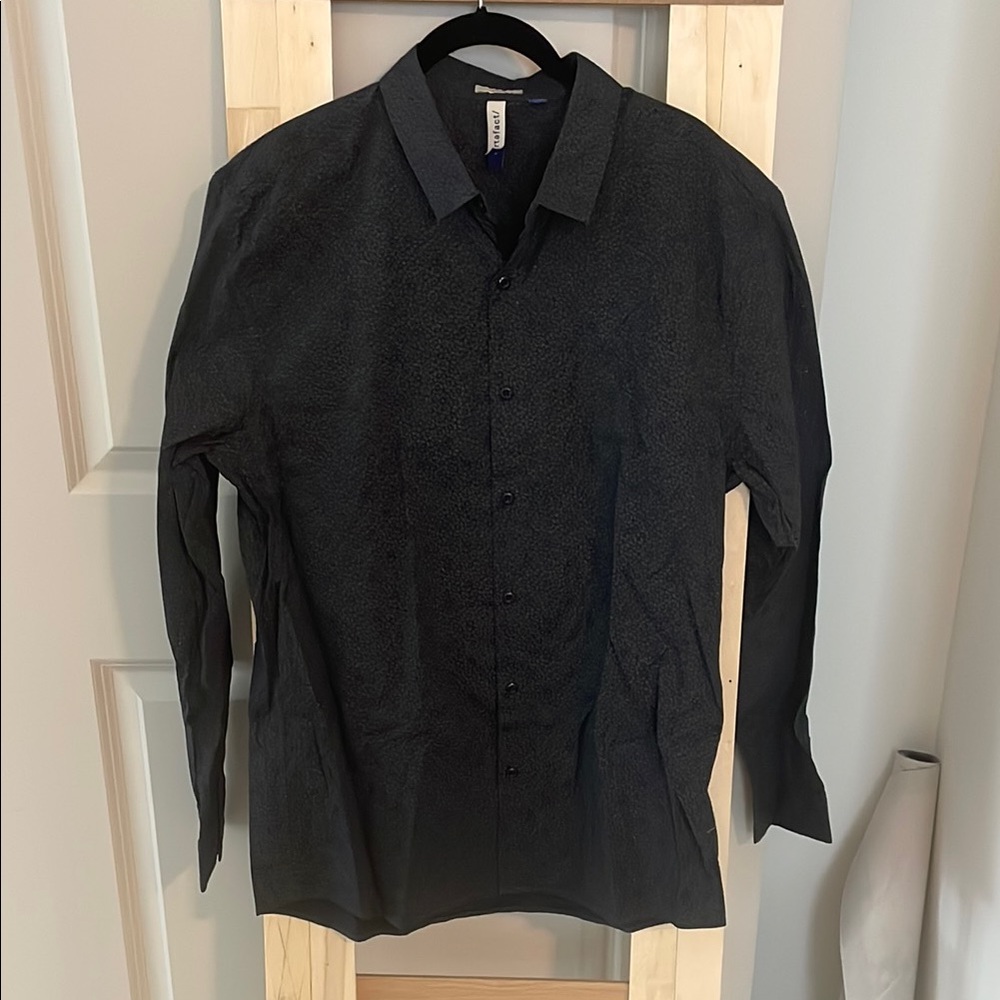 Men's Black Dress Shirt